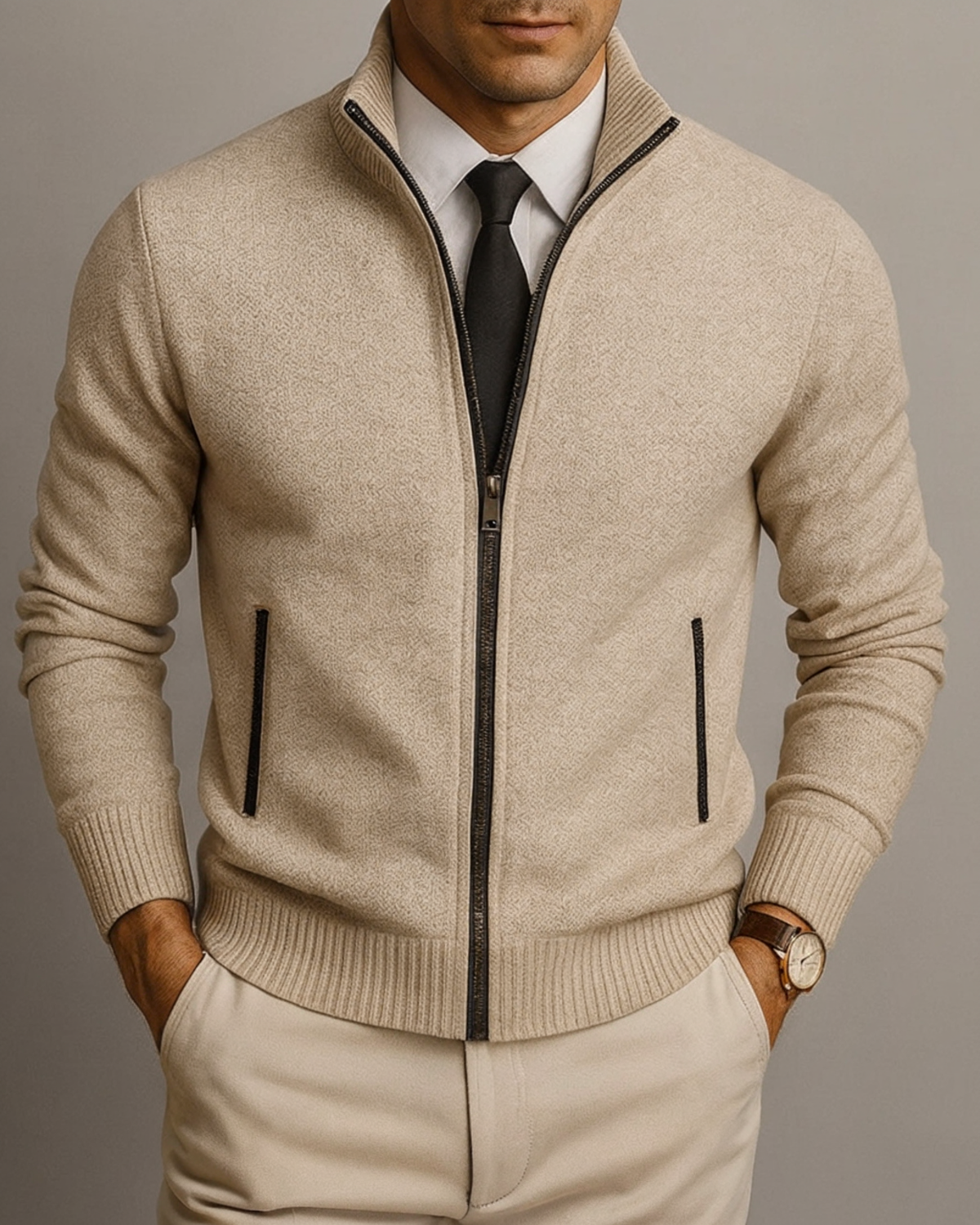 Henry | Classic Merino Wol Cardigan
