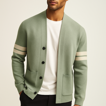 Noah | Moderne Heren Brei Cardigan