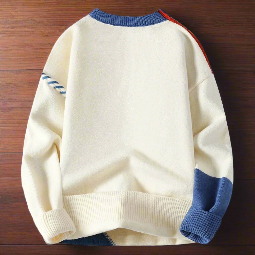 Julian™ | Klassieke Gebreide Pullover - Van Mezory-London