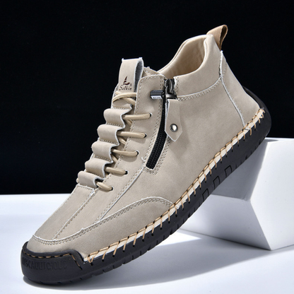 Chris | Everyday Nubuck Zip Shoes