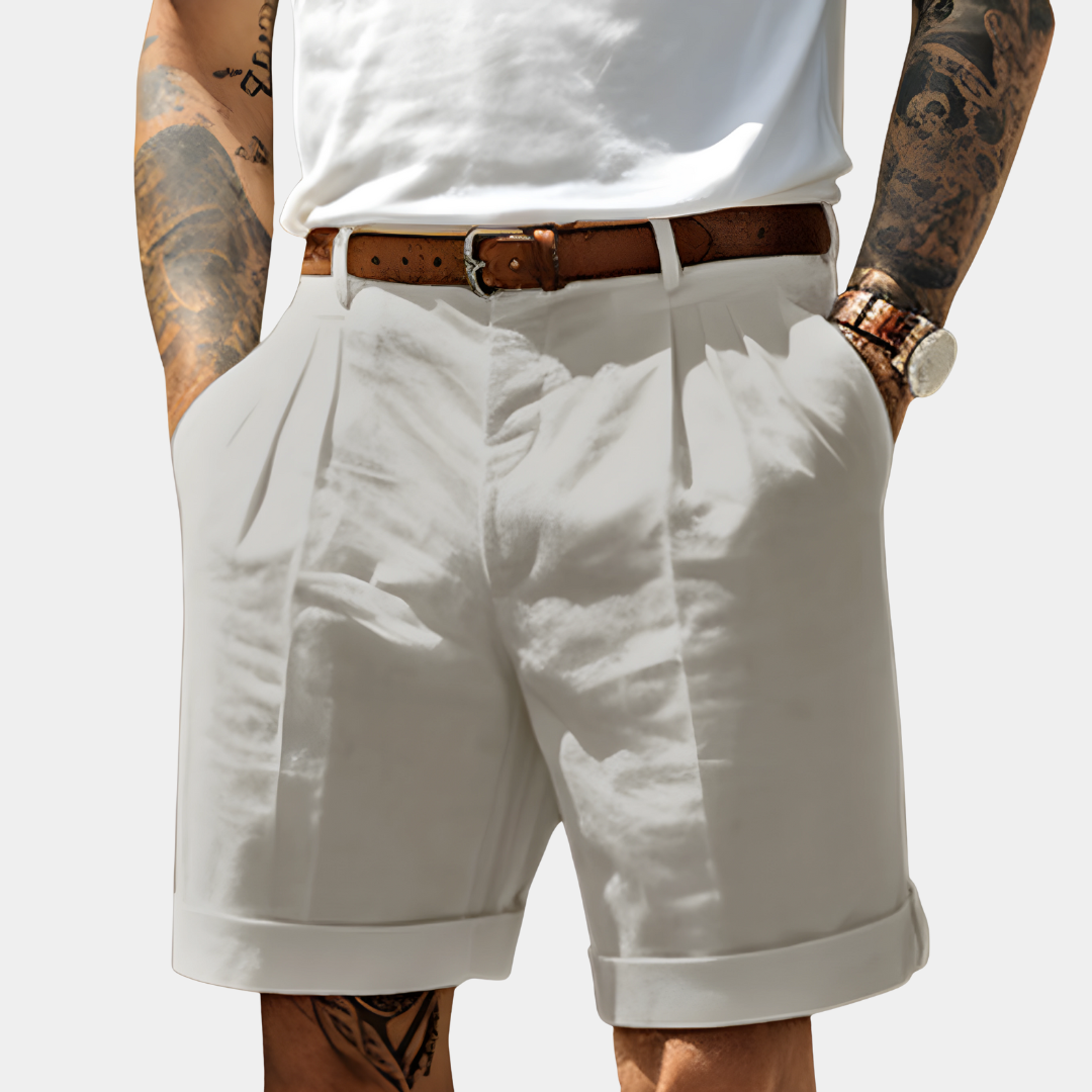 Adrian™ | Op maat gemaakte Katoenen Bermuda Shorts