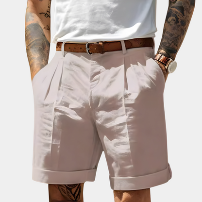 Adrian™ | Op maat gemaakte Katoenen Bermuda Shorts