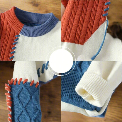 Julian™ | Klassieke Gebreide Pullover - Van Mezory-London