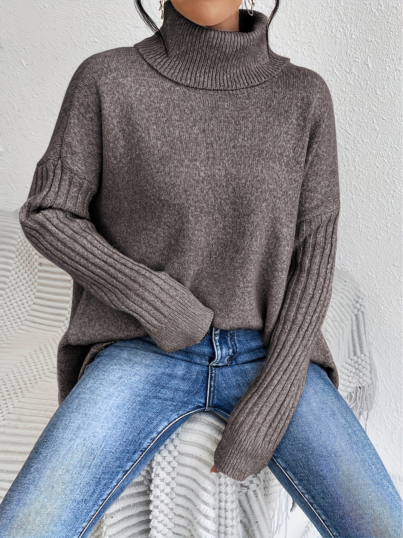 Bella | Cozy Knit Turtleneck
