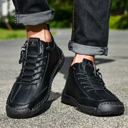 Chris | Everyday Nubuck Zip Shoes