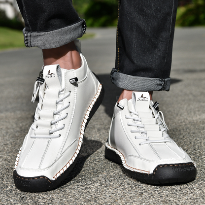 Chris | Everyday Nubuck Zip Shoes