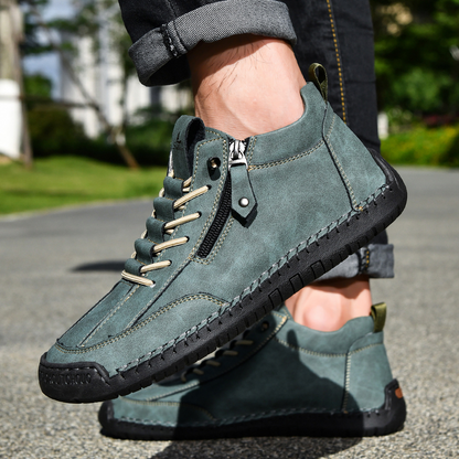 Chris | Everyday Nubuck Zip Shoes