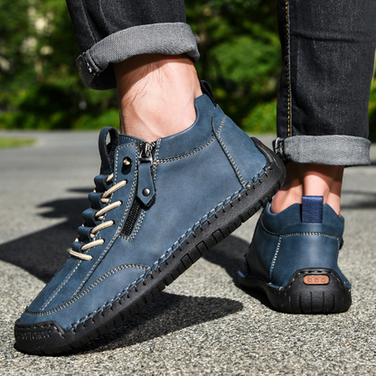 Chris | Everyday Nubuck Zip Shoes