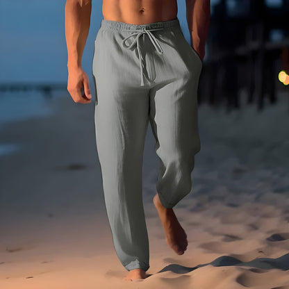 Liam™ | Ontspannen Linnen Strandbroek