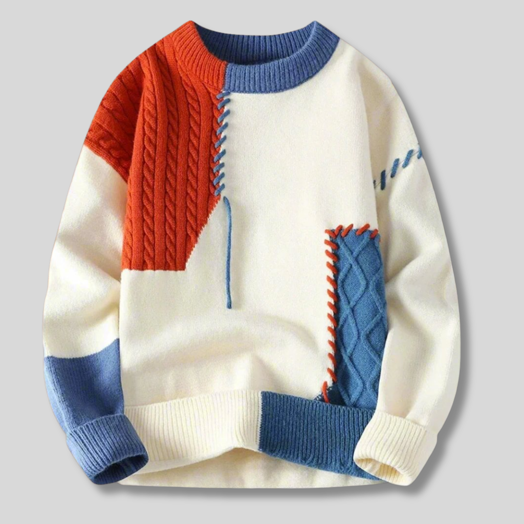 Julian™ | Klassieke Gebreide Pullover - Van Mezory-London