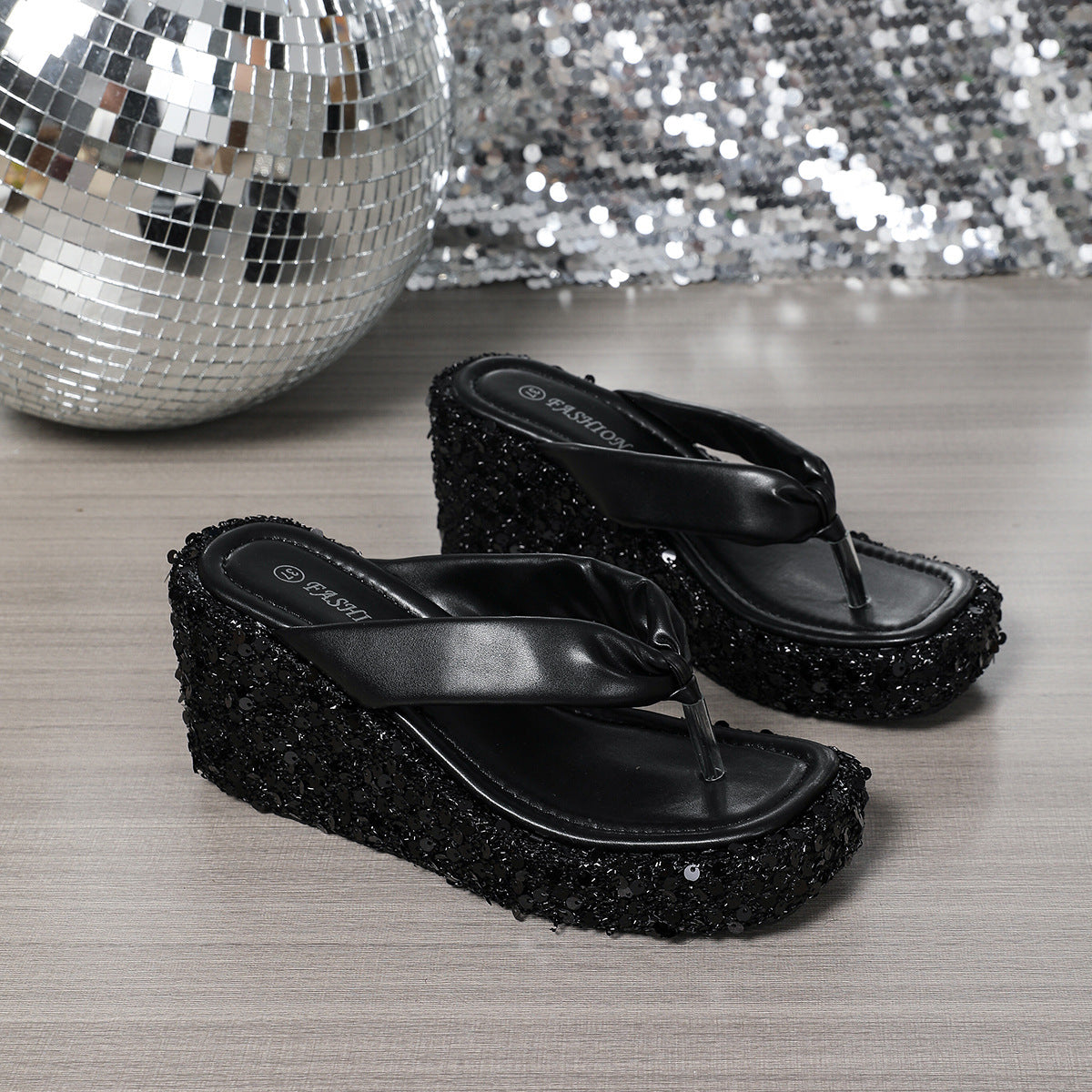 Camila™ | Zomer 2025 Platform Slippers met Gevoerde Zool