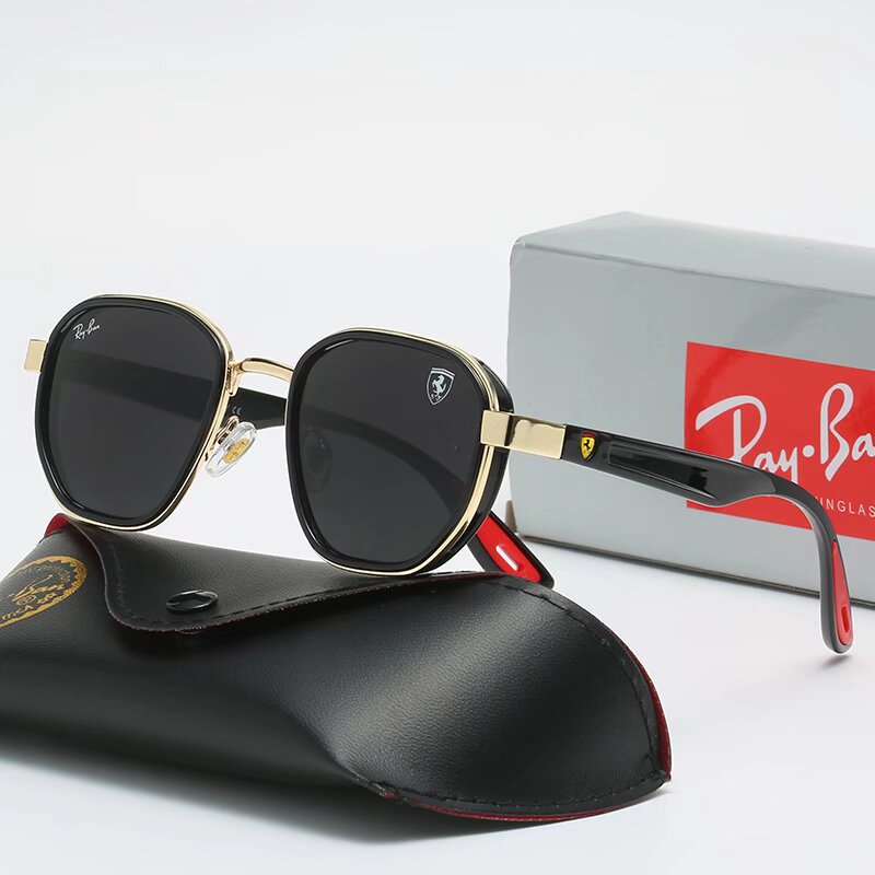 Ray-Ban Zonnebril — Vierkant Montuur | Ferrari