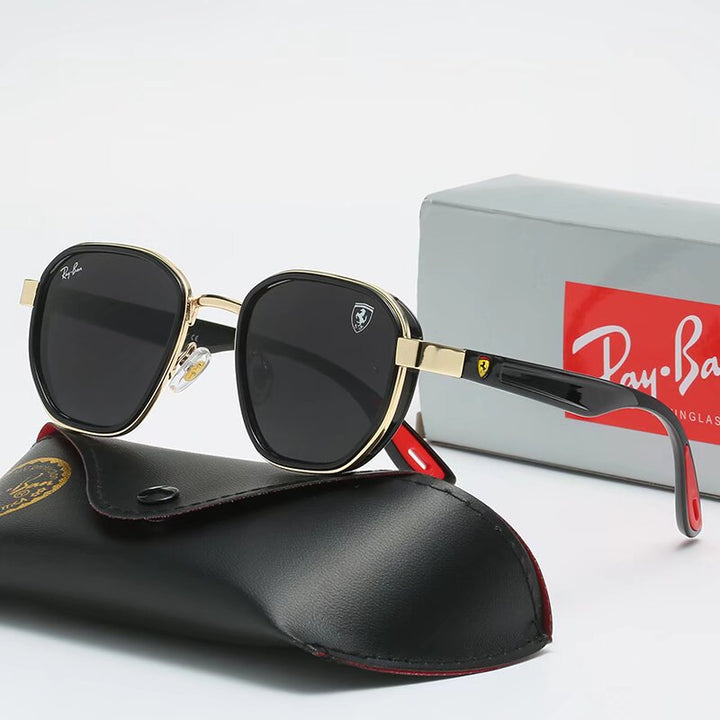 Ray-Ban Zonnebril — Vierkant Montuur | Ferrari