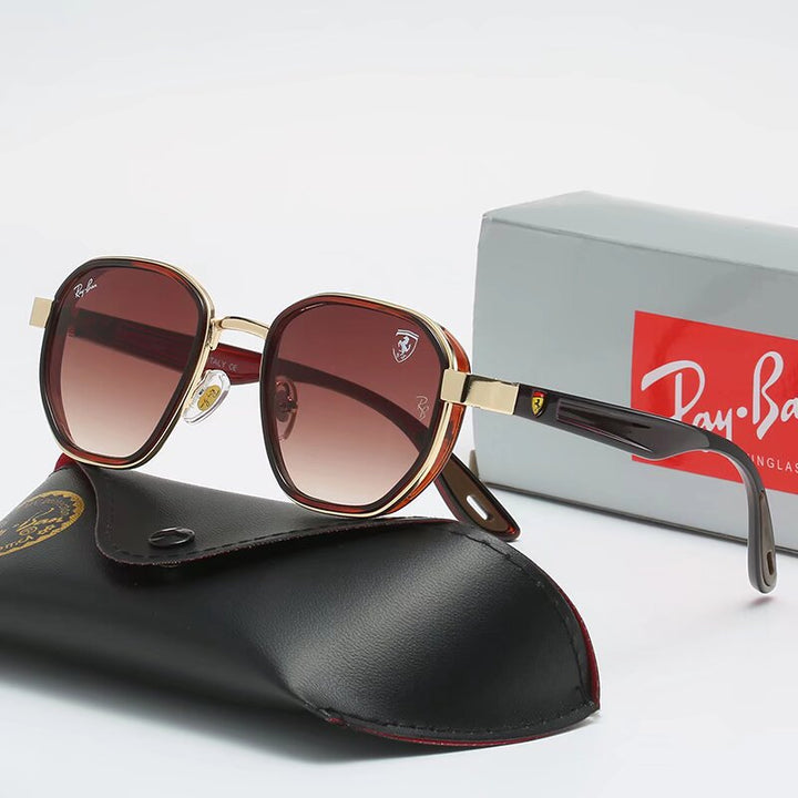 Ray-Ban Zonnebril — Vierkant Montuur | Ferrari