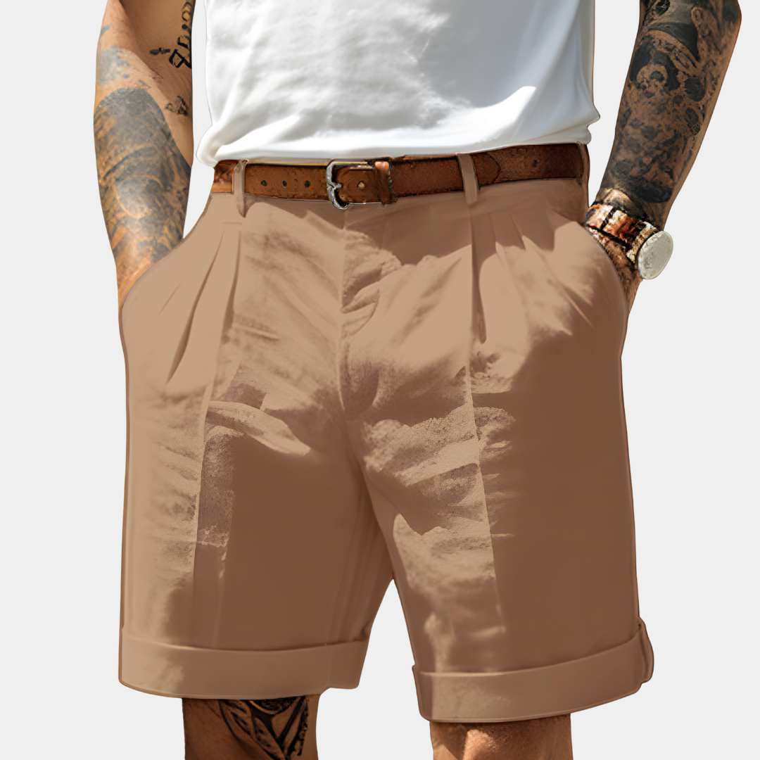 Adrian™ | Op maat gemaakte Katoenen Bermuda Shorts