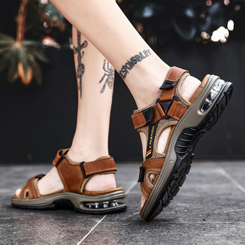 Breon™ | Klassieke Comfort Leren Sandalen