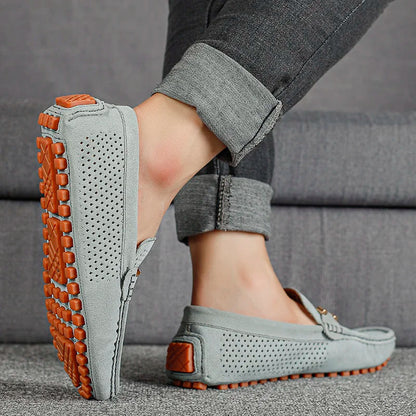 Owen™ | Ademend Leren Comfort Schoenen