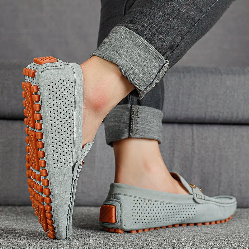 Owen™ | Ademend Leren Comfort Schoenen