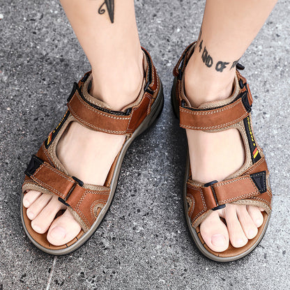 Breon™ | Klassieke Comfort Leren Sandalen