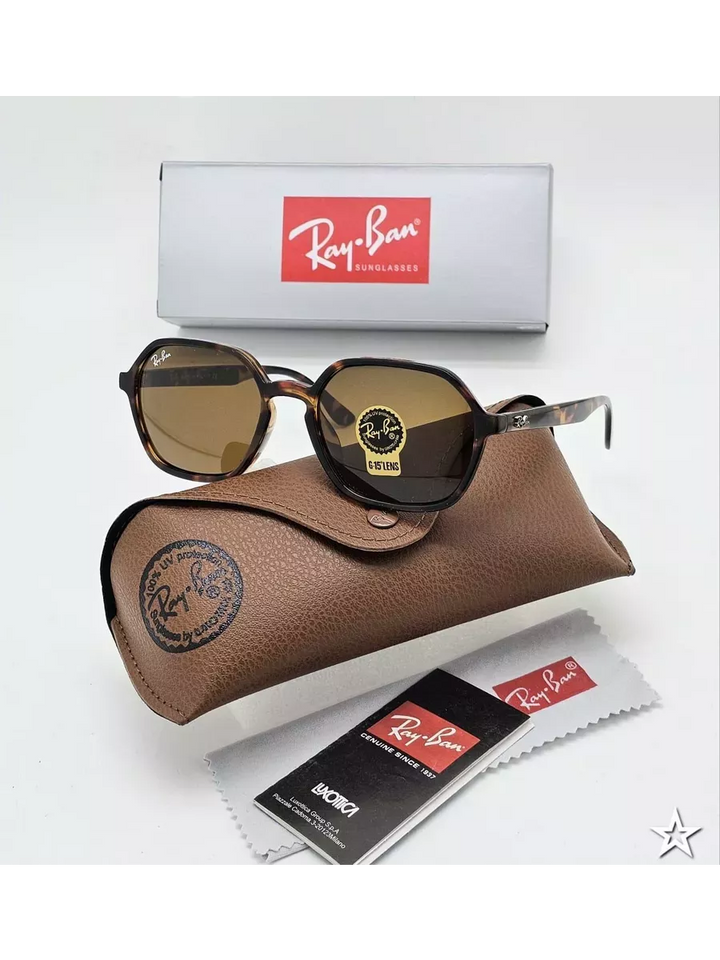 Ray-Ban Zonnebril — Strak Vierkant Montuur