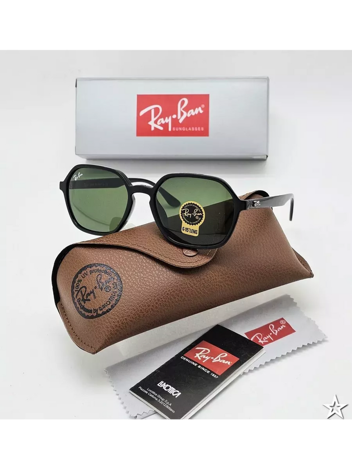 Ray-Ban Zonnebril — Strak Vierkant Montuur