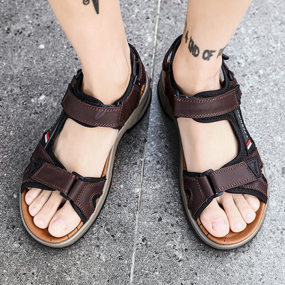 Breon™ | Klassieke Comfort Leren Sandalen