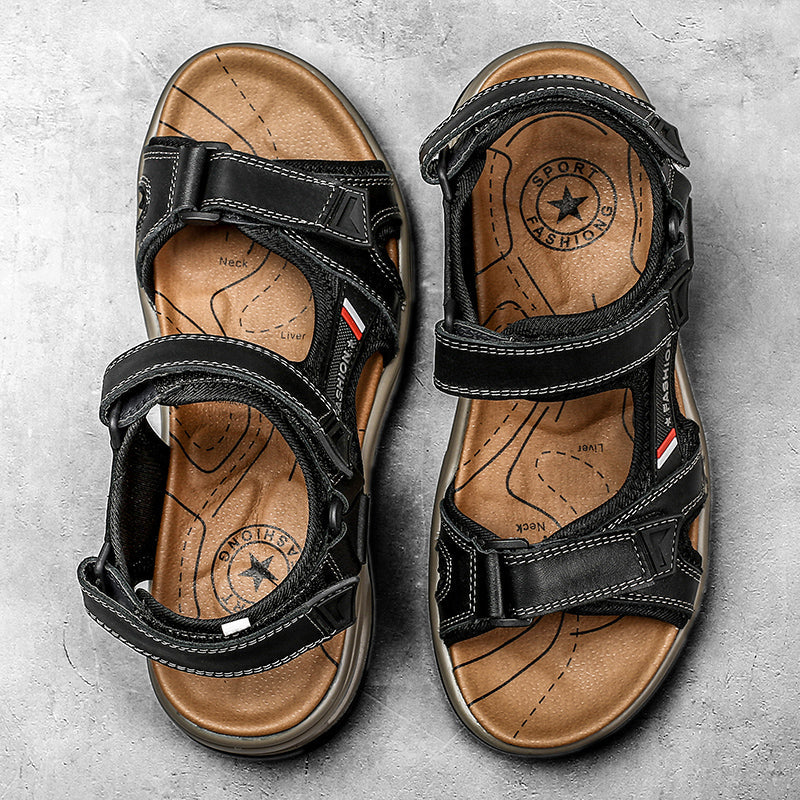Breon™ | Klassieke Comfort Leren Sandalen