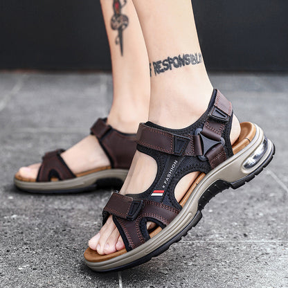 Breon™ | Klassieke Comfort Leren Sandalen