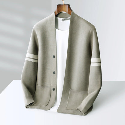 Noah | Moderne Heren Brei Cardigan