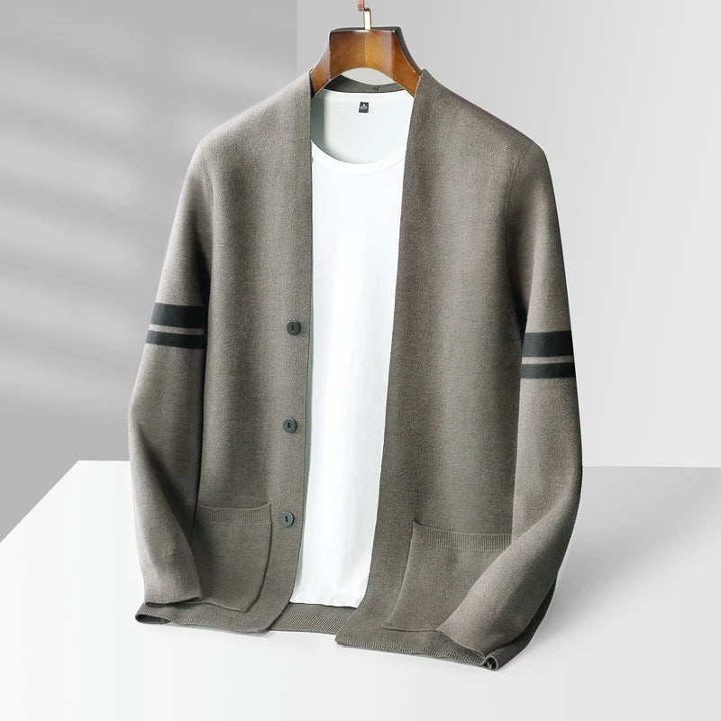Noah | Moderne Heren Brei Cardigan