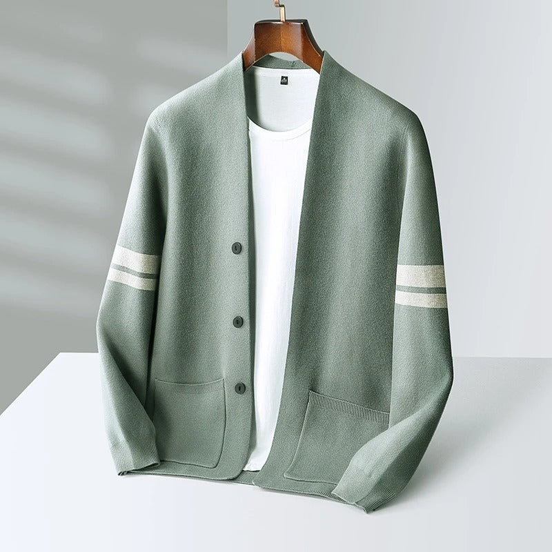 Noah | Moderne Heren Brei Cardigan