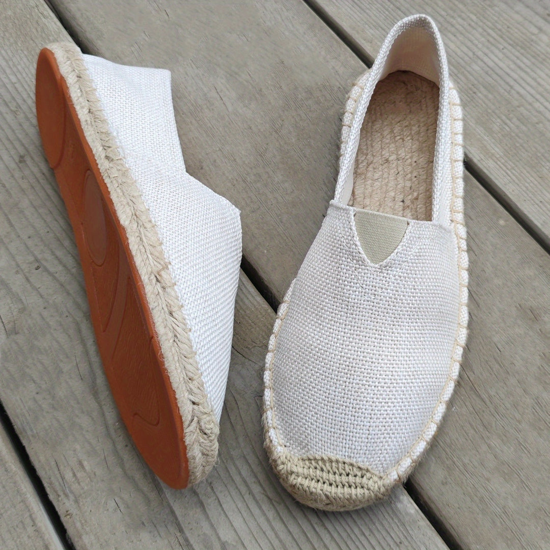 Sebastian™ | Klassieke Linnen Espadrilles
