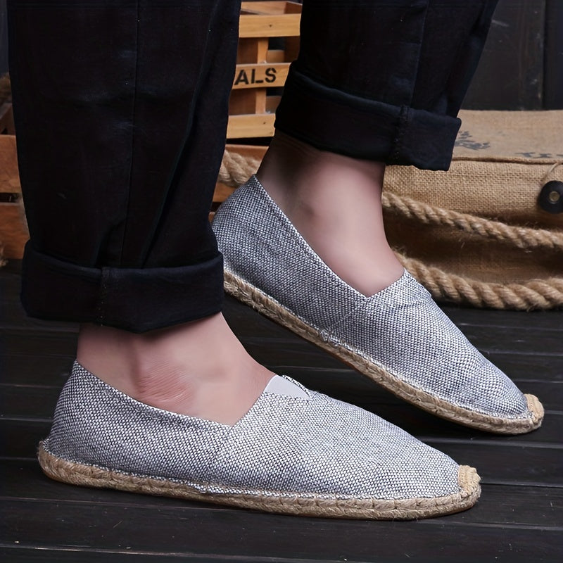 Sebastian™ | Klassieke Linnen Espadrilles