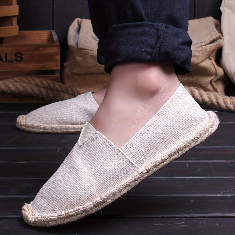 Sebastian™ | Klassieke Linnen Espadrilles