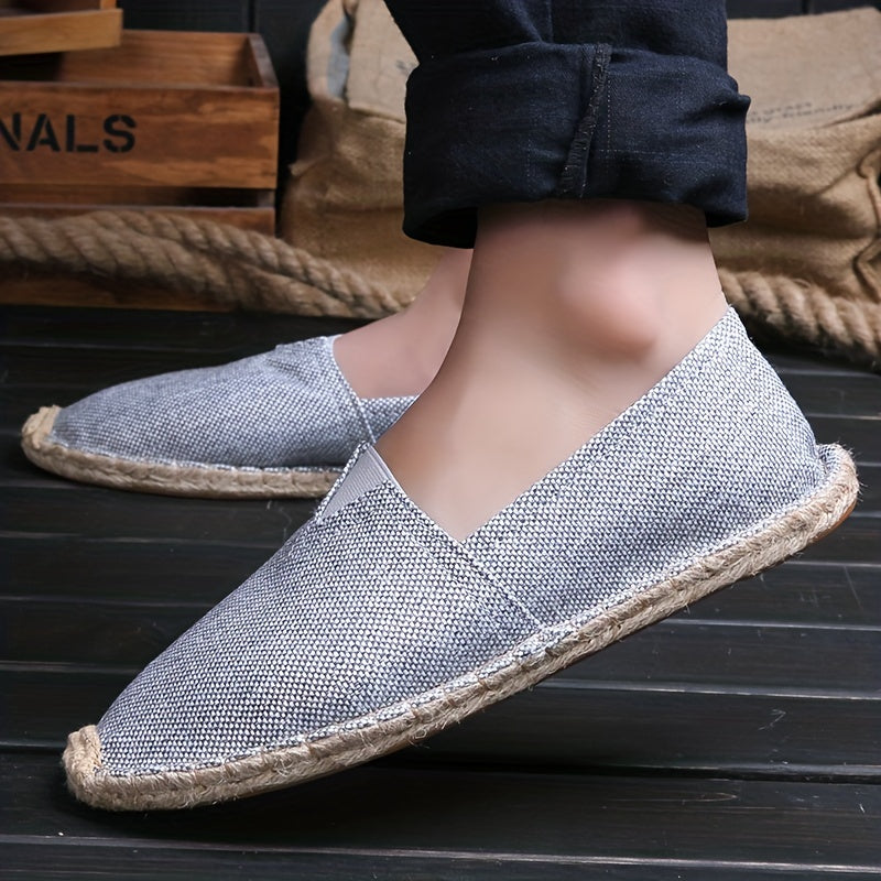 Sebastian™ | Klassieke Linnen Espadrilles