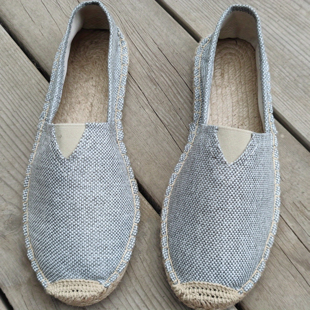 Sebastian™ | Klassieke Linnen Espadrilles