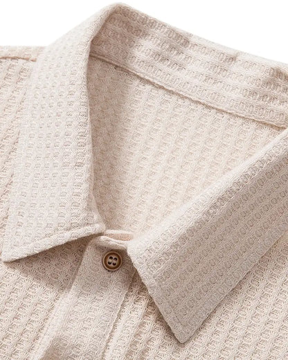 Mason™ | Textured Waffle Knit Shirt