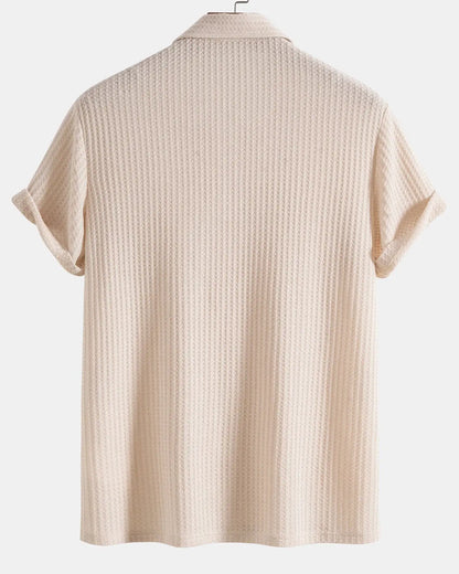 Mason™ | Textured Waffle Knit Shirt
