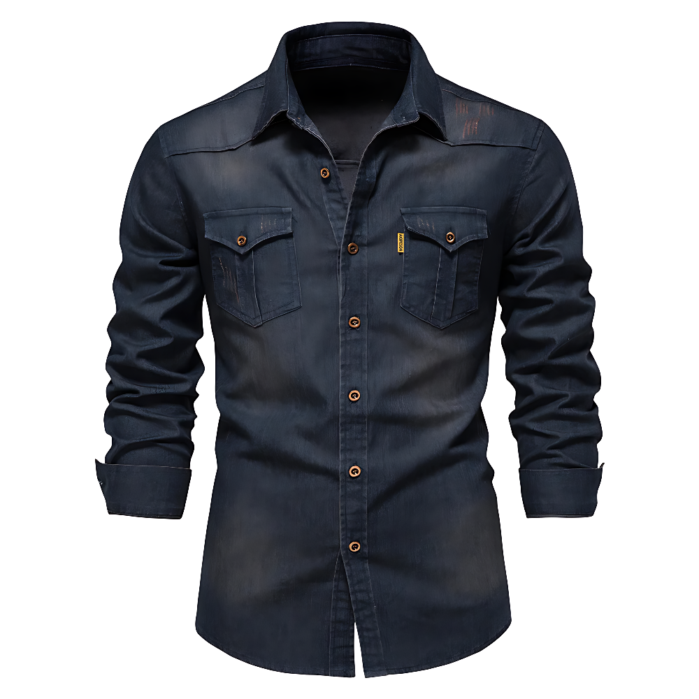 Lucas | Tailored Wash Denim Shirt