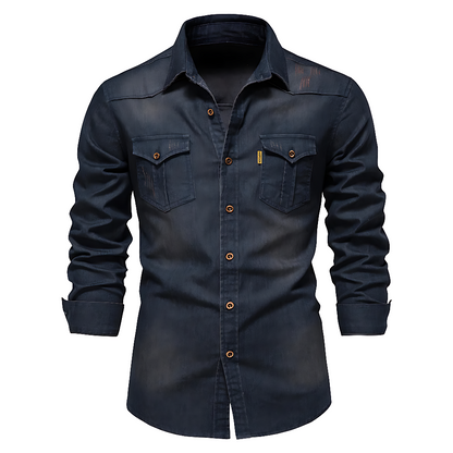 Lucas | Tailored Wash Denim Shirt
