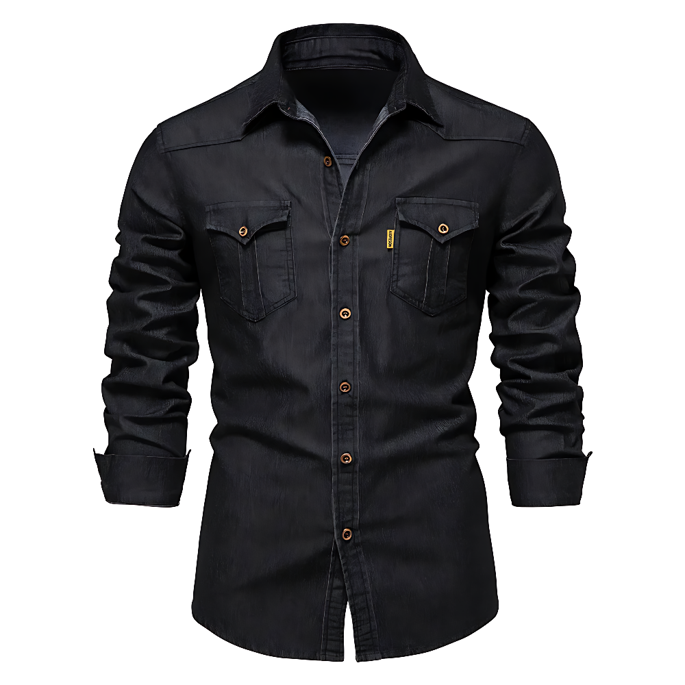 Lucas | Tailored Wash Denim Shirt